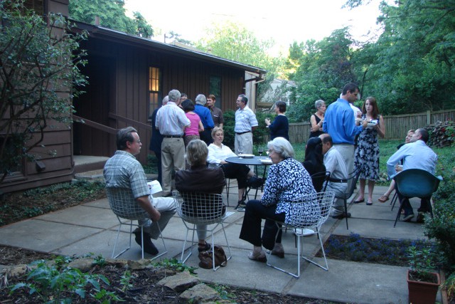 Robert Hess Welcoming event, May 2008
