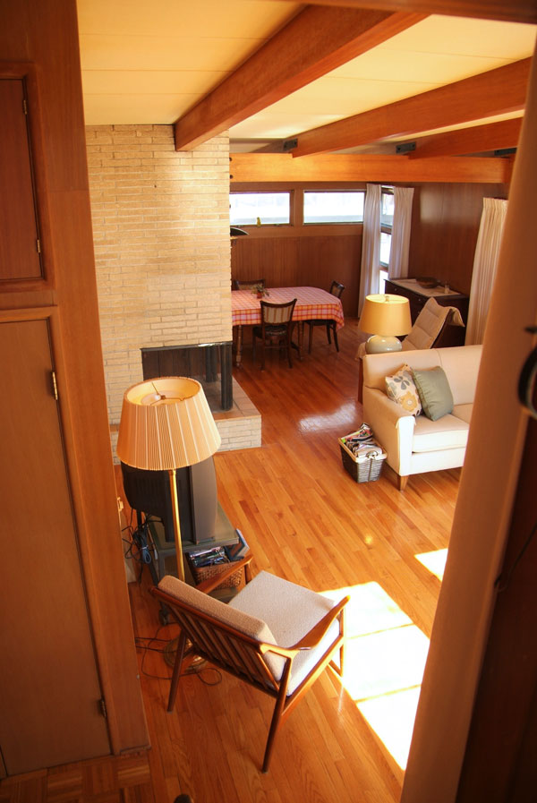 Living room from the 2nd floor