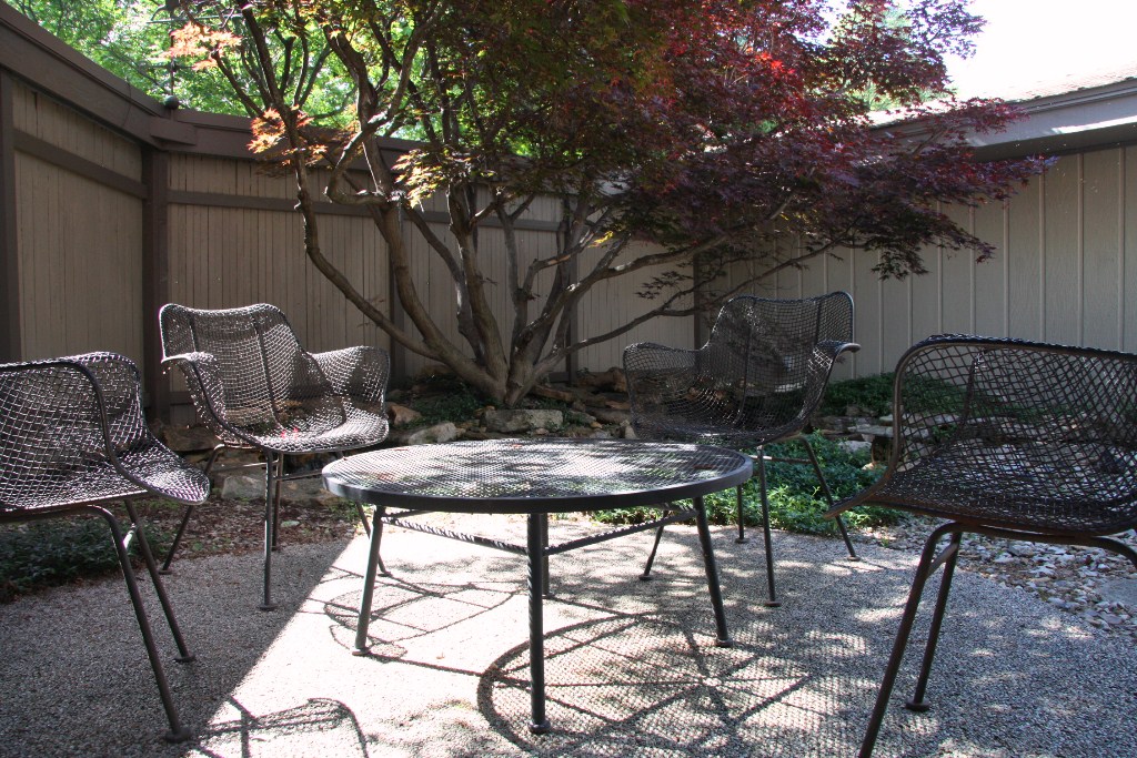 Enclosed patio/Japanese garden