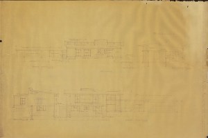North-south elevations