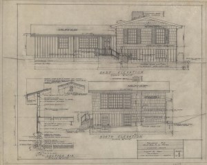 East-north elevations