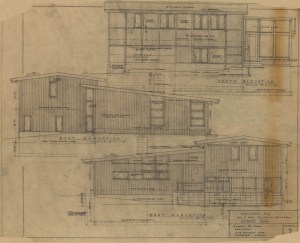 South-east-west elevations