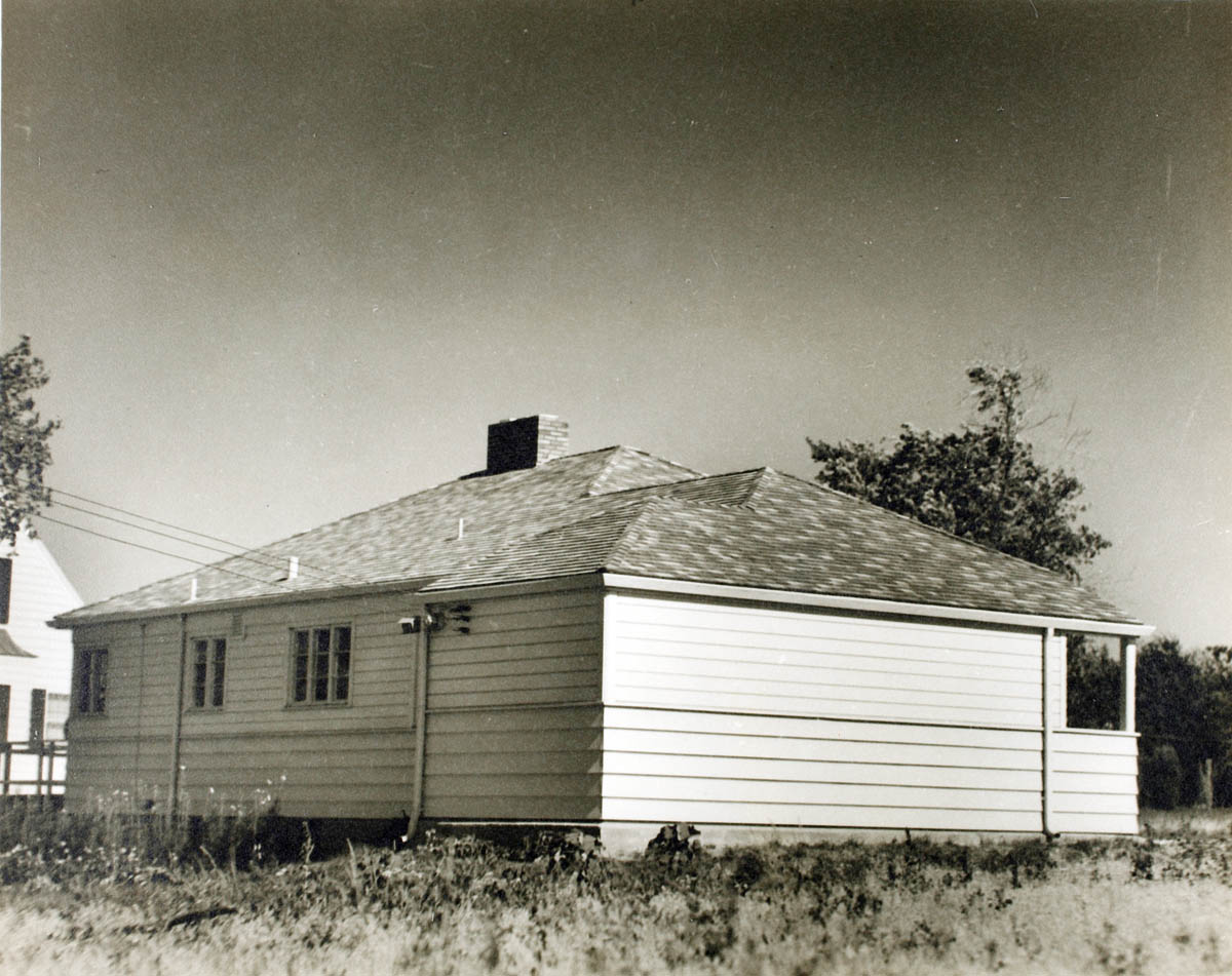 Back yard facing southeast