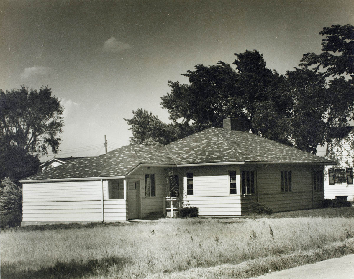 West elevation, 1938