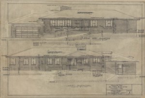 East-west elevations