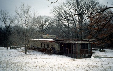 "Farm house" designed by Alfred Caldwell, Bristol, Wisconsin 1948