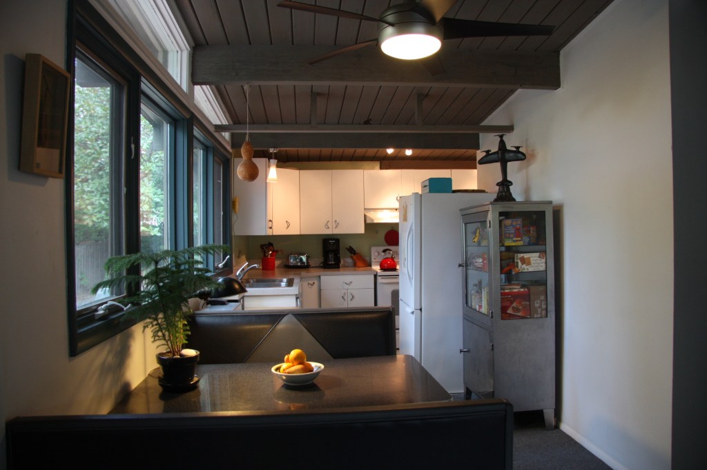 View of kitchen-dining Kitchen and dining area