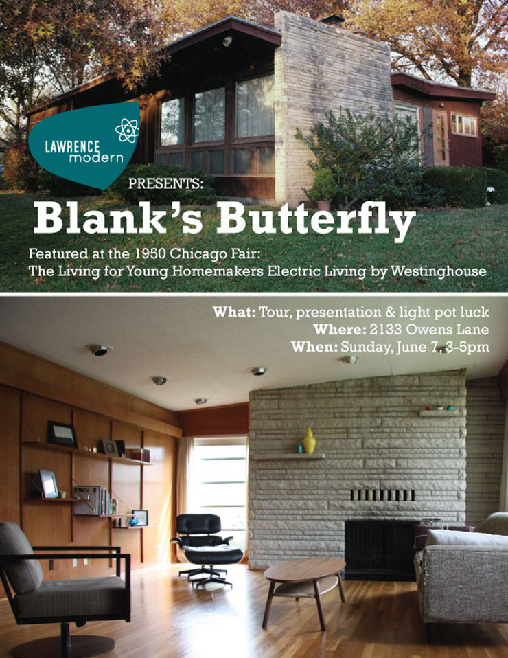 Lawrence Modern event poster