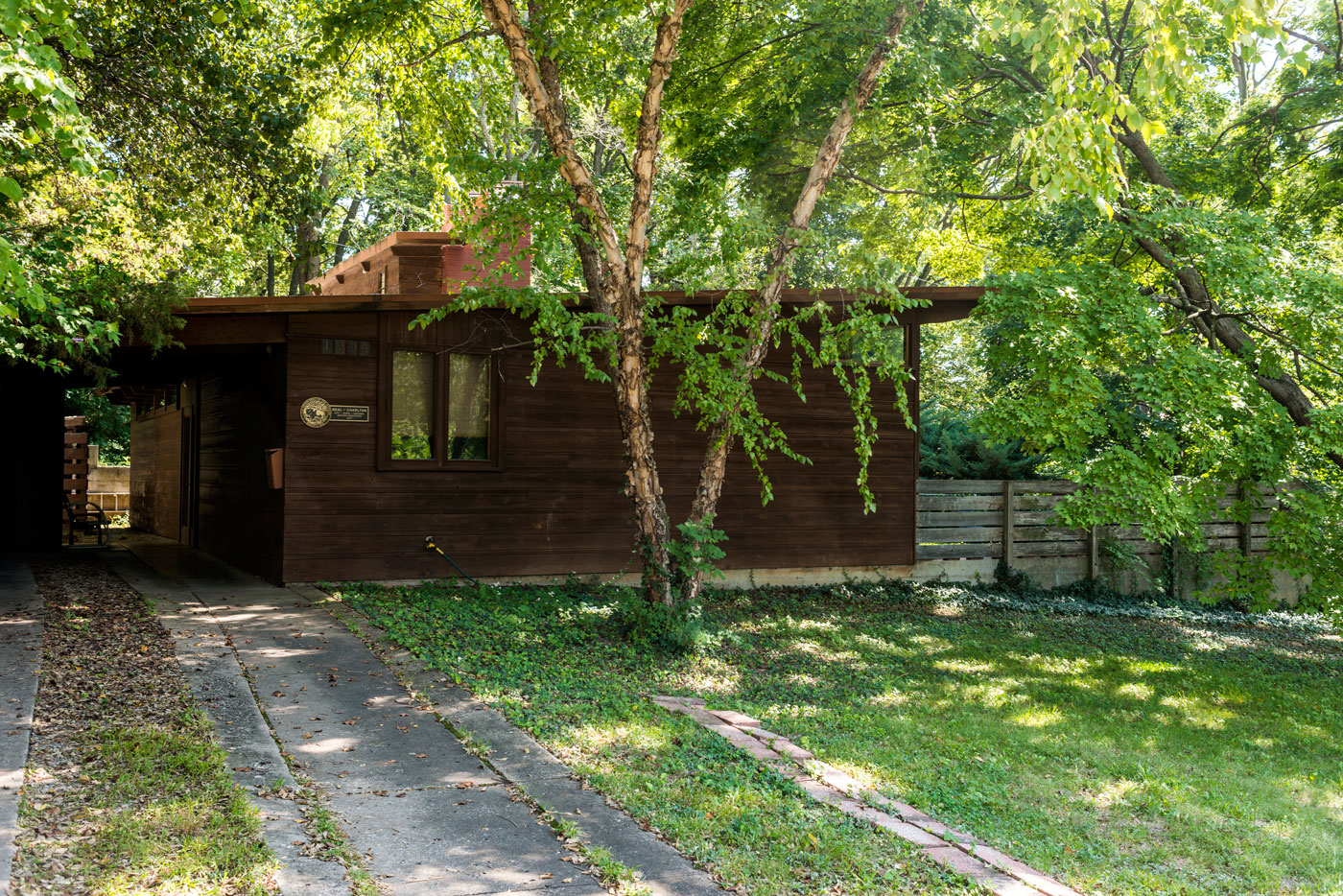 West elevation. (Photo: Doug Stremel)