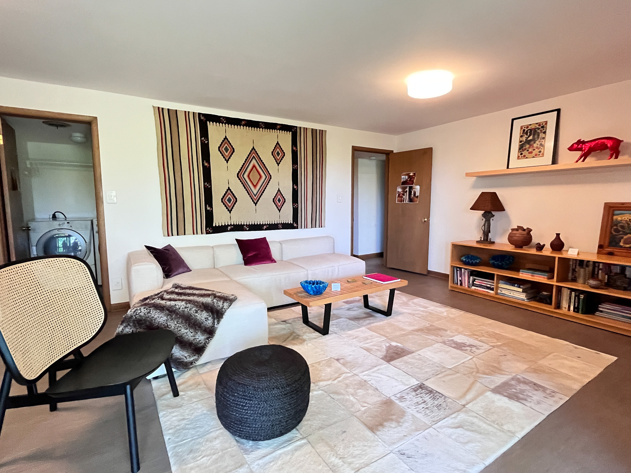 Finished basement. Photo by Akiko Takeyama