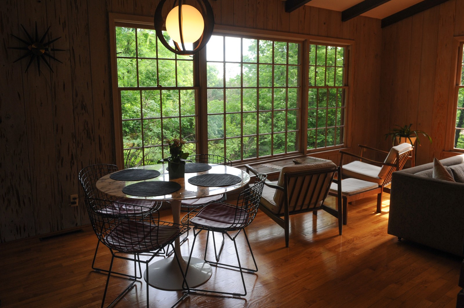 Living room facing north